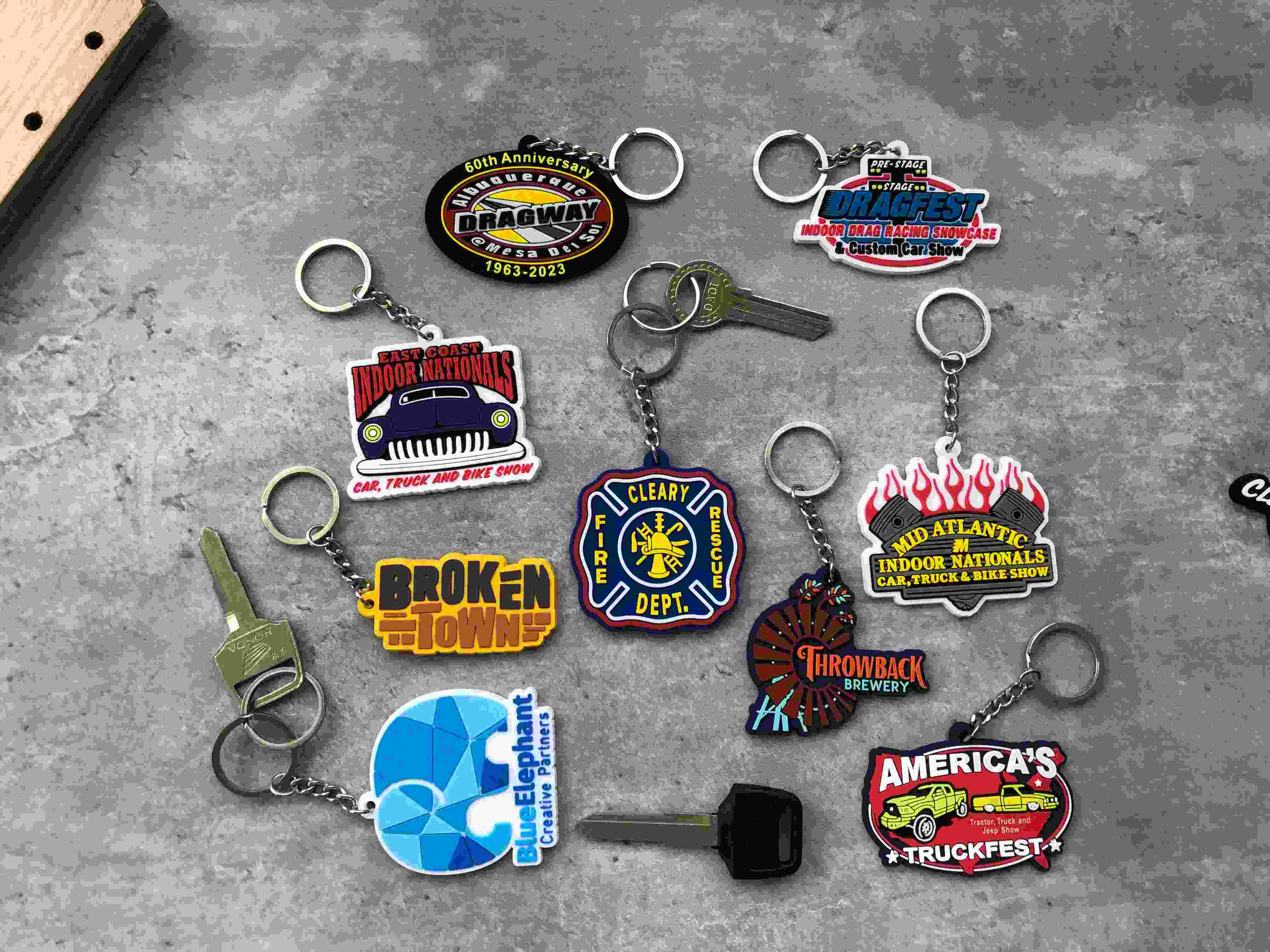 The Ultimate Guide to Custom Single-Sided Logo Enamel Keychains