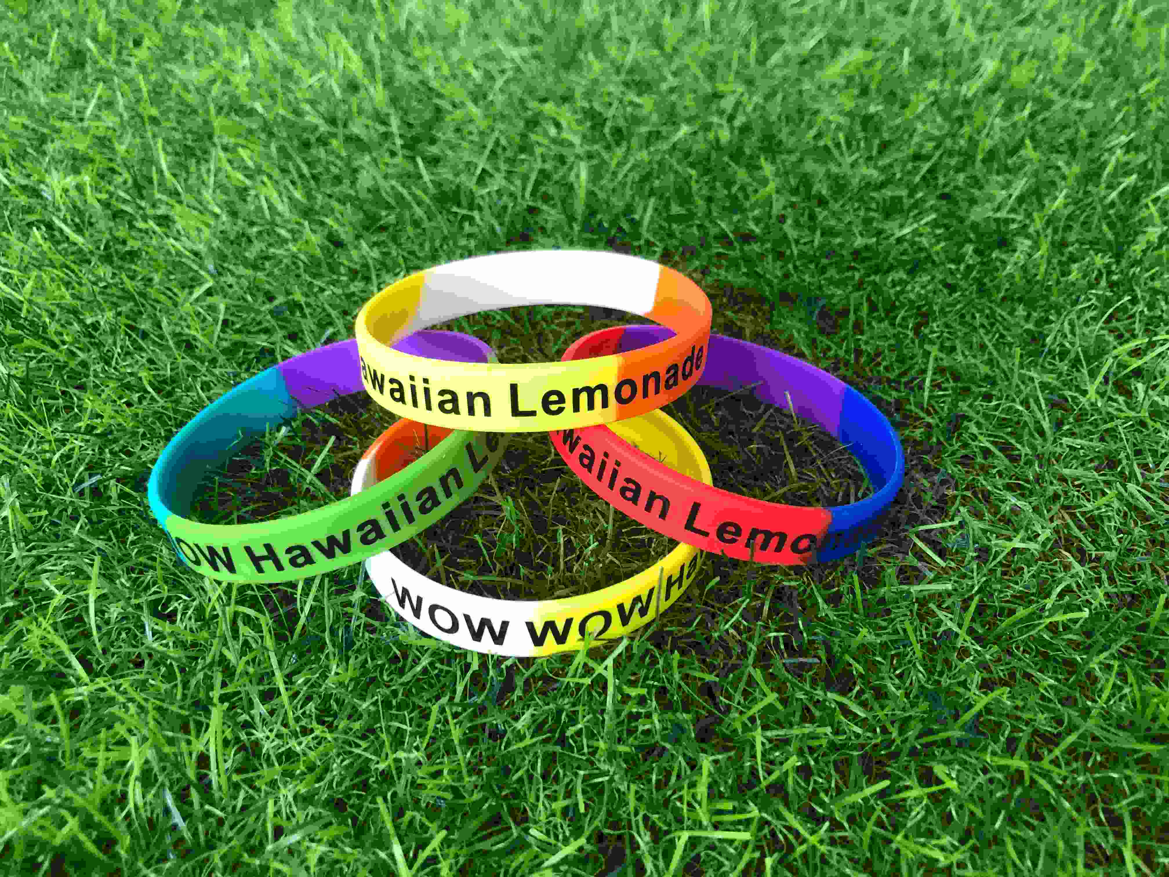 Radiate Your Style: Custom Silicone Wristbands - Glowing